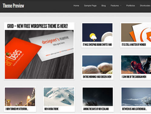 Theme My Grid 2 für WordPress