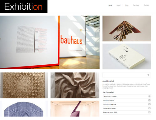 Theme Exhibition für WordPress