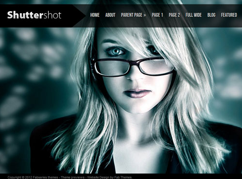 Theme Shuttershot für WordPress