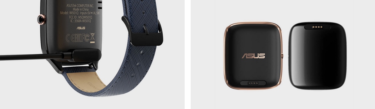 Zenwatch 2 Schnelladefunktion und Cradle